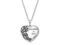 Sentimental Expressions 925 Sterling Silver d Antiqued Remembered in Love Pet Necklace 18 Inches x 25 mm