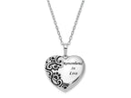 Sentimental Expressions 925 Sterling Silver d Antiqued Remembered in Love Pet Necklace 18 Inches x 25 mm