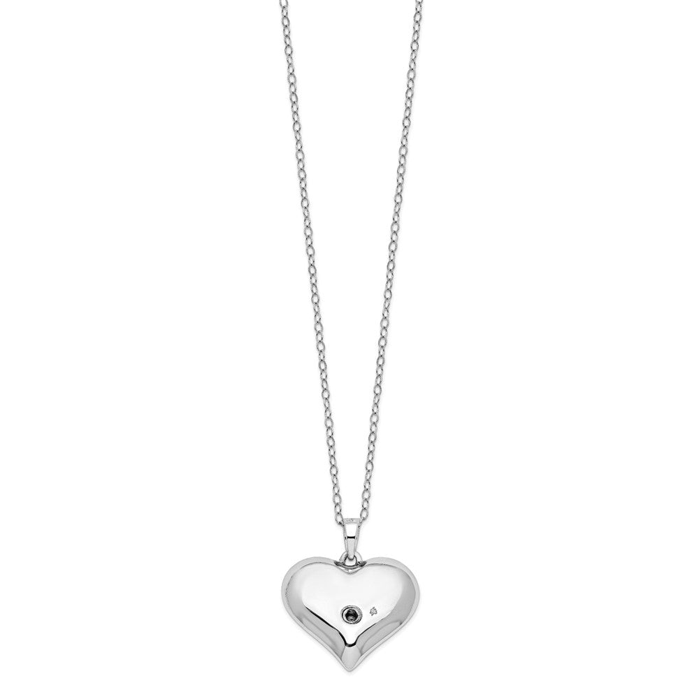 Sentimental Expressions 925 Sterling Silver  Without You Ash Holder Necklace 18 Inches x 25 mm