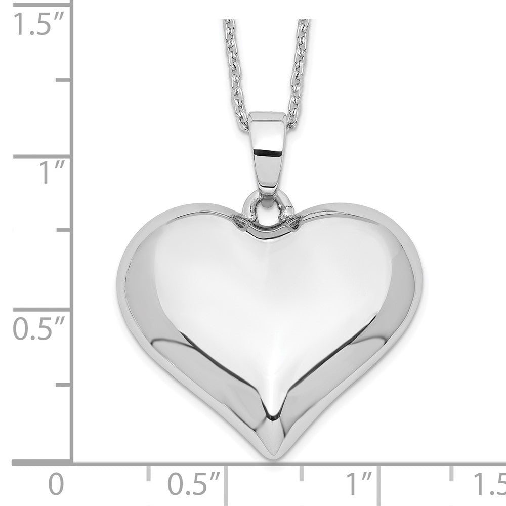 Sentimental Expressions 925 Sterling Silver  Without You Ash Holder Necklace 18 Inches x 25 mm