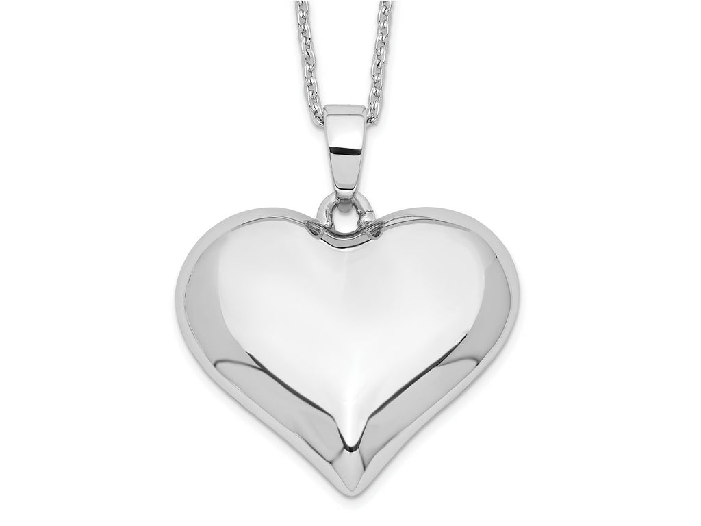 Sentimental Expressions 925 Sterling Silver  Without You Ash Holder Necklace 18 Inches x 25 mm