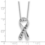 Sentimental Expressions 925 Sterling Silver d Antiqued Against Animal Cruelty 22in Necklace 22 Inches x 11 mm