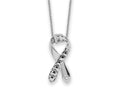 Sentimental Expressions 925 Sterling Silver d Antiqued Against Animal Cruelty 22in Necklace 22 Inches x 11 mm
