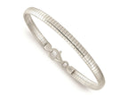 FJC Finejewelers 925 Sterling Silver Link Cubetto Bracelet 7 Inches x 4 mm