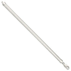 FJC Finejewelers 925 Sterling Silver Link 6mm Cubetto Bracelet 7 Inches