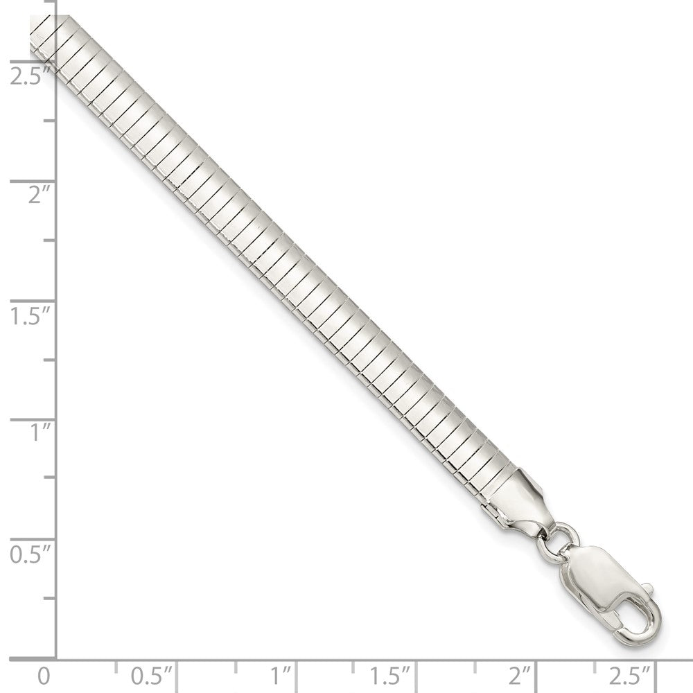 FJC Finejewelers 925 Sterling Silver Link 6mm Cubetto Bracelet 7 Inches