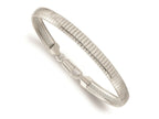 FJC Finejewelers 925 Sterling Silver Link 6mm Cubetto Bracelet 7 Inches