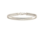 FJC Finejewelers 925 Sterling Silver Link 6mm Cubetto Bracelet 8 Inches