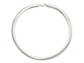 FJC Finejewelers 925 Sterling Silver Omega 8mm Cubetto Necklace 18 Inches