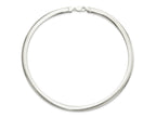 FJC Finejewelers 925 Sterling Silver Omega 8mm Cubetto Necklace 18 Inches