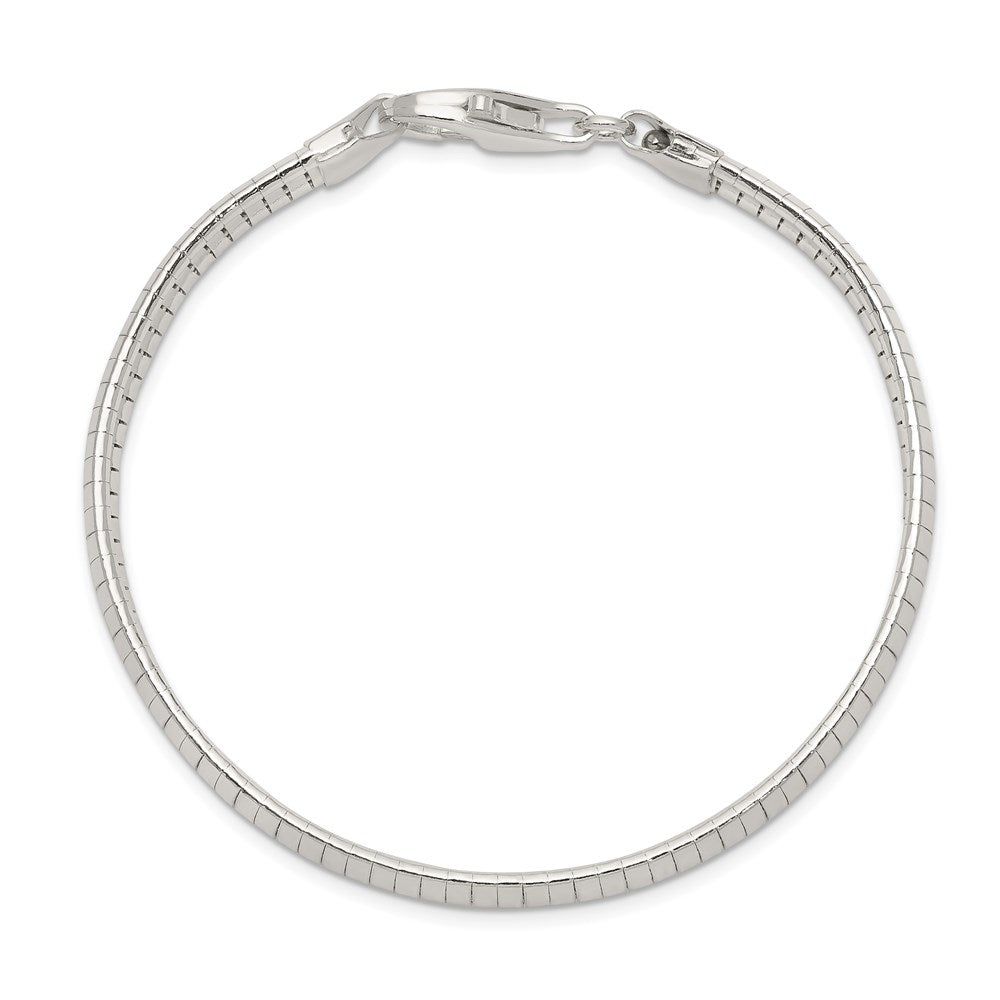 FJC Finejewelers 925 Sterling Silver Link Cubetto Bracelet 7 Inches x 8 mm