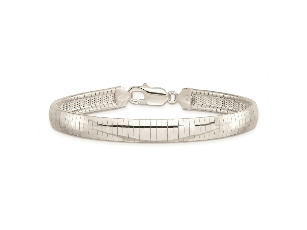 FJC Finejewelers 925 Sterling Silver Link Cubetto Bracelet 8 Inches x 8 mm