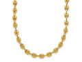 FJC Finejewelers 14 kt Yellow Gold Open Link Polished Fancy Link Necklace 18 Inches x 4 mm