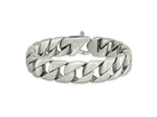 FJC Finejewelers Stainless Steel Men' Brushed Bracelet 8.5 Inches x 15.56 mm