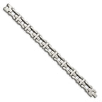 FJC Finejewelers Stainless Steel Link Polished Bracelet 8.5 Inches x 14.08 mm