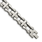 FJC Finejewelers Stainless Steel Link Polished Bracelet 8.5 Inches x 14.08 mm