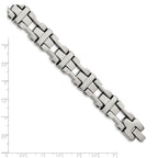 FJC Finejewelers Stainless Steel Link Polished Bracelet 8.5 Inches x 14.08 mm