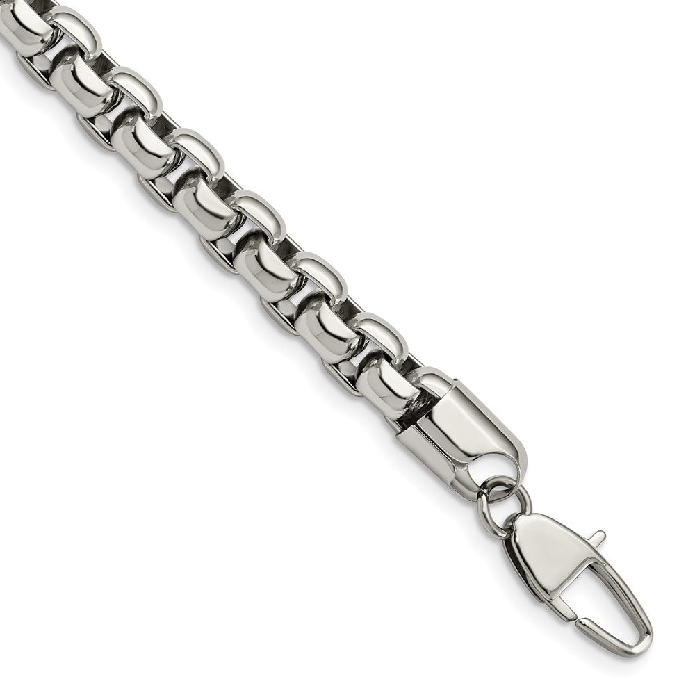 FJC Finejewelers Stainless Steel Men' Polished Bracelet 9 Inches x 8.3 mm