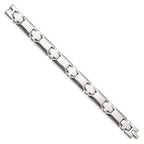 FJC Finejewelers Stainless Steel Link Polished Bracelet 8.5 Inches x 13.9 mm