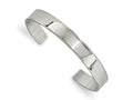 FJC Finejewelers Stainless Steel Polished 9mm Cuff Bangle 6.5 Inches x 8.8 mm