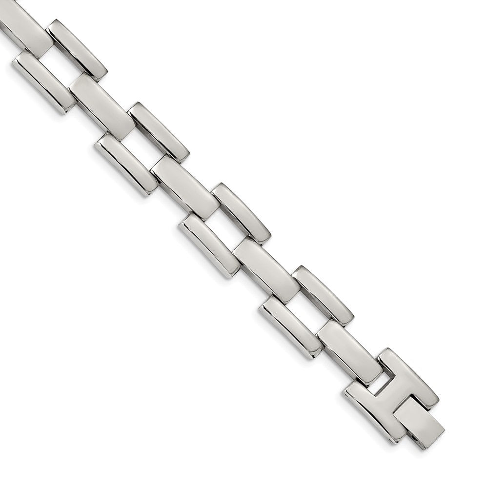 FJC Finejewelers Stainless Steel Polished Open Link 8.5in Bracelet 8.5 Inches x 13.2 mm