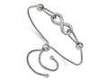 FJC Finejewelers Stainless Steel Box Polished Infinity Symbol Adjustable Bracelet 9 mm