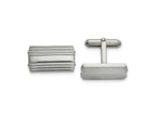 FJC Finejewelers Stainless Steel Polished Cufflinks 19 x 17 mm