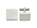 FJC Finejewelers Stainless Steel Polished Square Cufflinks 19 x 17 mm