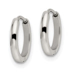 FJC Finejewelers Stainless Steel Polished 1.4mm Endless Hinged Hoops 11 mm x 11 mm