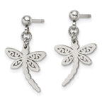 FJC Finejewelers Stainless Steel Polished Dragonfly Post Dangle Earrings 23 x 15 mm