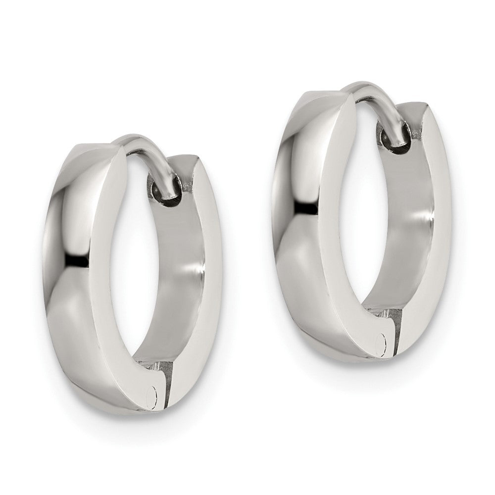 FJC Finejewelers Stainless Steel Polished 2.2mm Hinged Hoop Earrings 13 mm x 13 mm