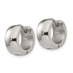 FJC Finejewelers Stainless Steel Polished 6mm Hinged Hoop Earrings 13 mm x 13 mm