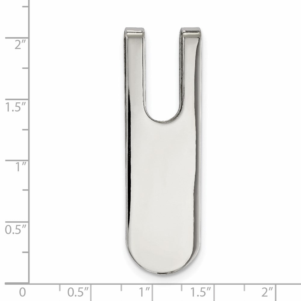 FJC Finejewelers Stainless Steel Polished Money Clip 52 x 16 mm