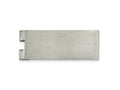 FJC Finejewelers Stainless Steel Brushed Money Clip 54 x 20 mm