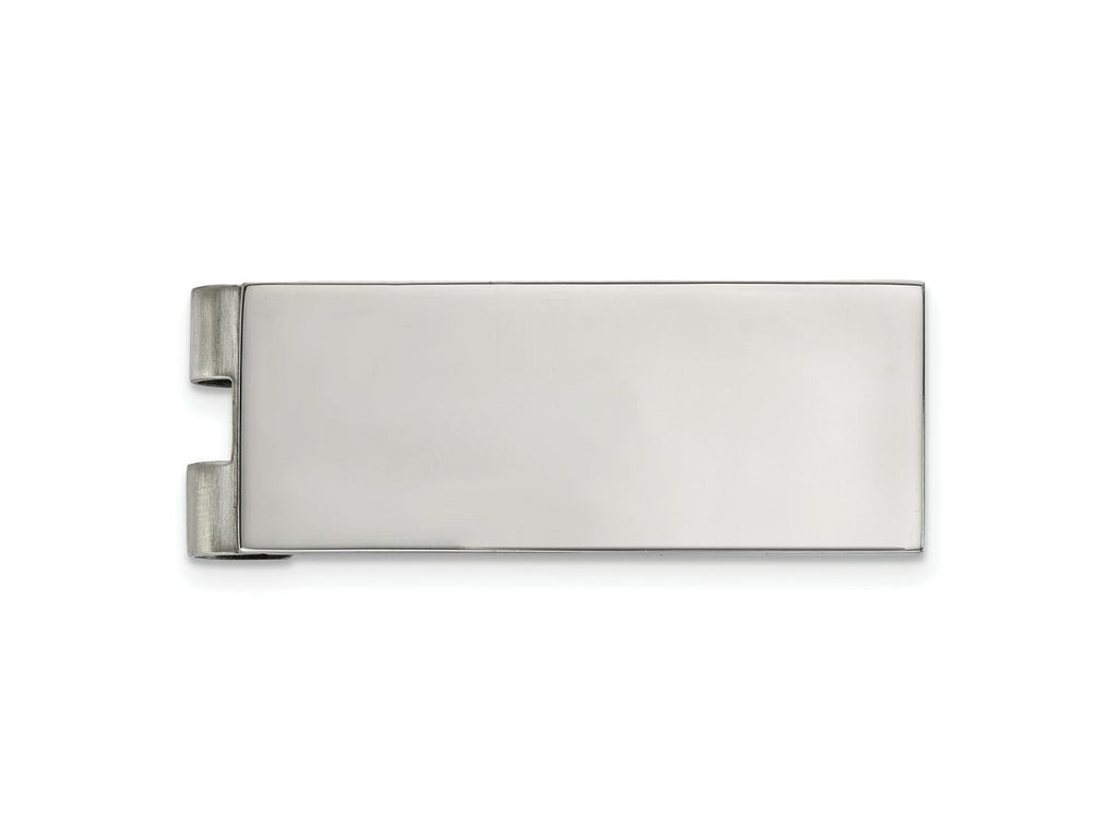 FJC Finejewelers Stainless Steel Polished Money Clip 53 x 20 mm