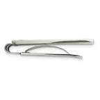 FJC Finejewelers Stainless Steel Polished with Blue Carbon Fiber Inlay Money Clip 54 x 20 mm