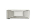 FJC Finejewelers Stainless Steel Brushed and Polished Money Clip 50 x 19 mm