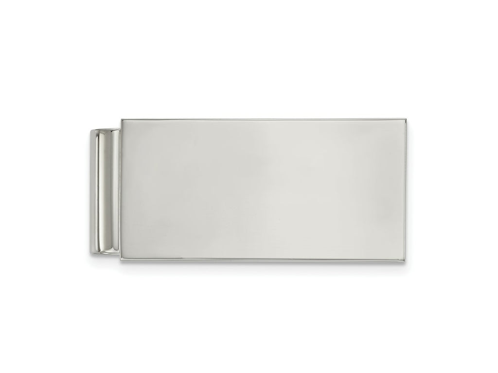 FJC Finejewelers Stainless Steel Polished Money Clip 50 x 22 mm
