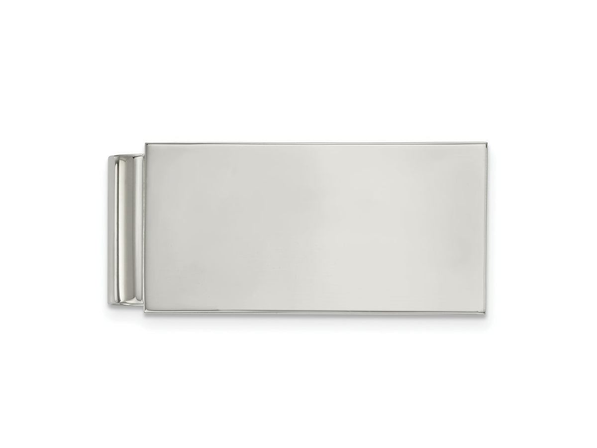 FJC Finejewelers Stainless Steel Polished Money Clip 50 x 22 mm