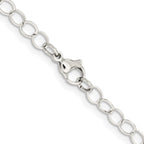 FJC Finejewelers Stainless Steel Other Chain Polished Circle Link 24in Necklace 24 Inches x 6 mm