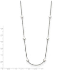 FJC Finejewelers Stainless Steel Cable Polished Stars Necklace 35 Inches x 8.77 mm