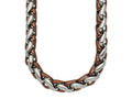 FJC Finejewelers Stainless Steel Open Link Polished Brown IP-plated Necklace 24 Inches x 10.78 mm