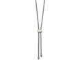 FJC Finejewelers Stainless Steel Polished Fancy Adjustable up to 20.5in Necklace 20.5 Inches x 6.2 mm