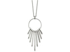 FJC Finejewelers Stainless Steel Fancy Polished Necklace 20 Inches x 30.4 mm