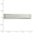 FJC Finejewelers Stainless Steel Tie Clip Polished Tie Bar / Money Clip 49 x 8 mm