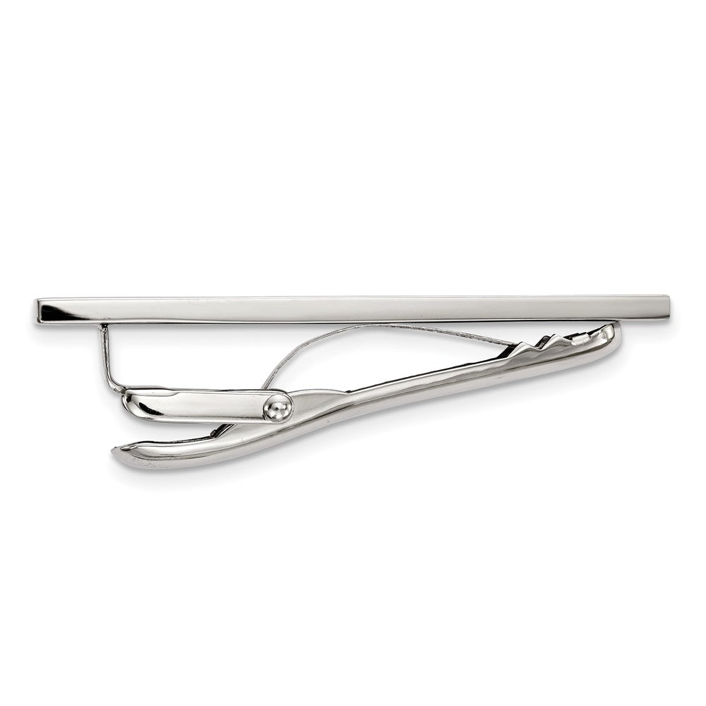 FJC Finejewelers Stainless Steel Tie Clip Polished Tie Bar 59 x 6 mm