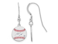 FJC Finejewelers 925 Sterling Silver Nolan Arenado MLBPA Signature Epoxy Earrings 31 x 12 mm