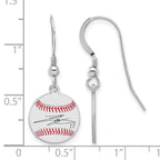 FJC Finejewelers 925 Sterling Silver Shohei Ohtani MLBPA Signature Epoxy Earrings 31 x 12 mm