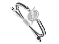 LogoArt Stainless Steel NHL Tampa Bay Lightning Adjustable Cord Bracelet