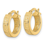 FJC Finejewelers 14 kt Yellow Gold Polished Hoop Earrings 15 x 14 mm